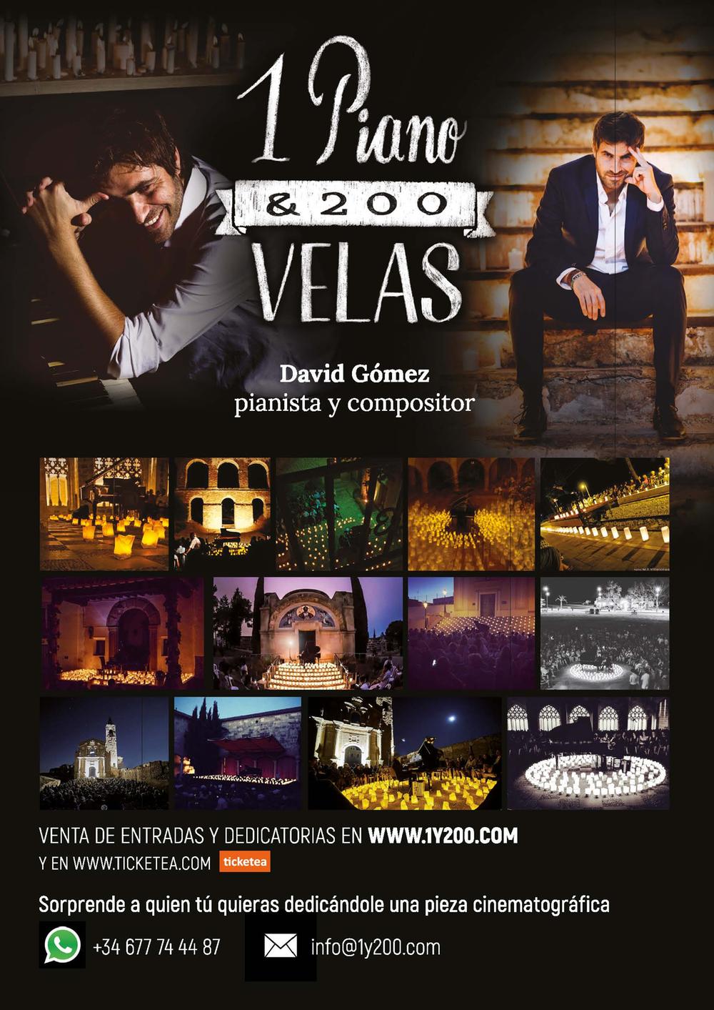 1 Piano & 200 Velas