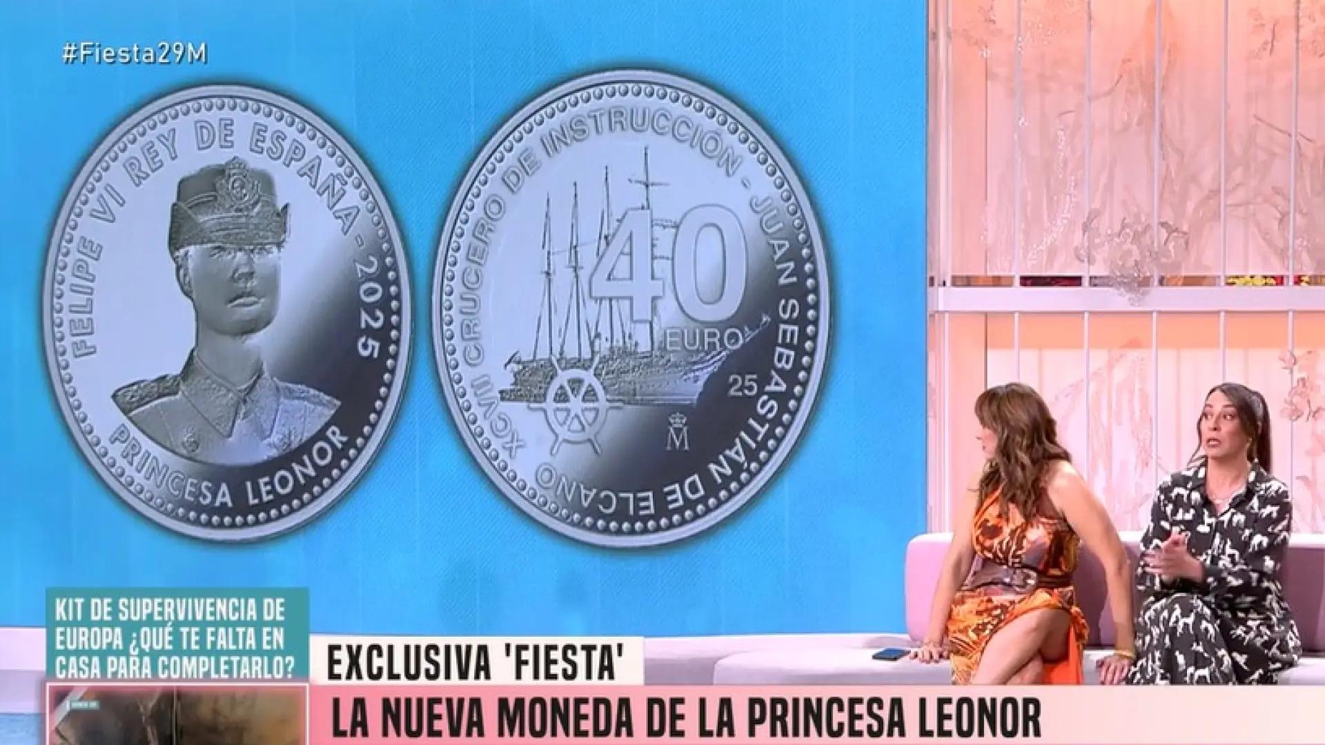 40-Euro-Münze zu Ehren von Prinzessin Leonor