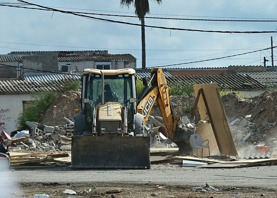 Abrissarbeiten in Son Banya