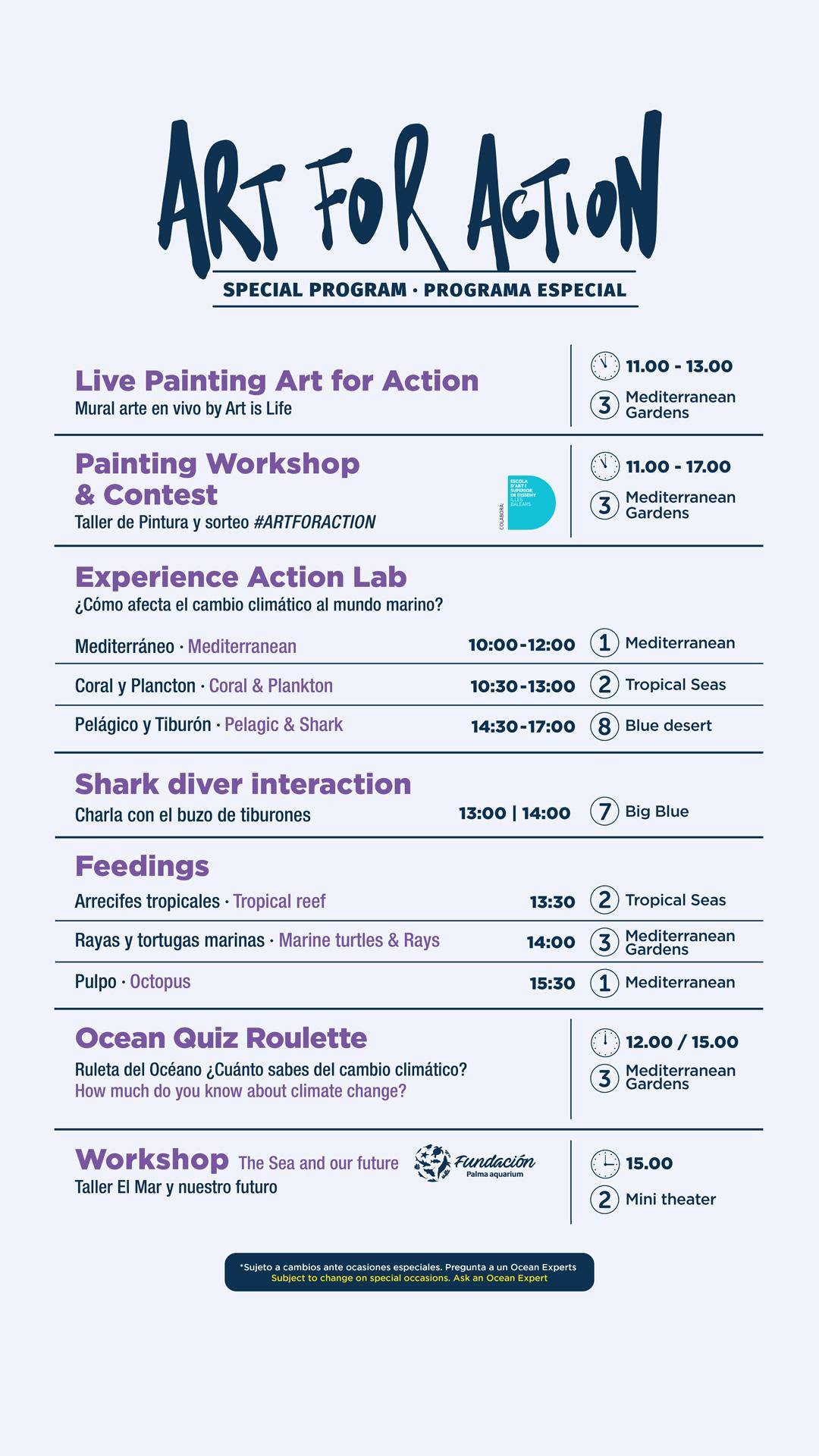 Art For Action Programm 2024
