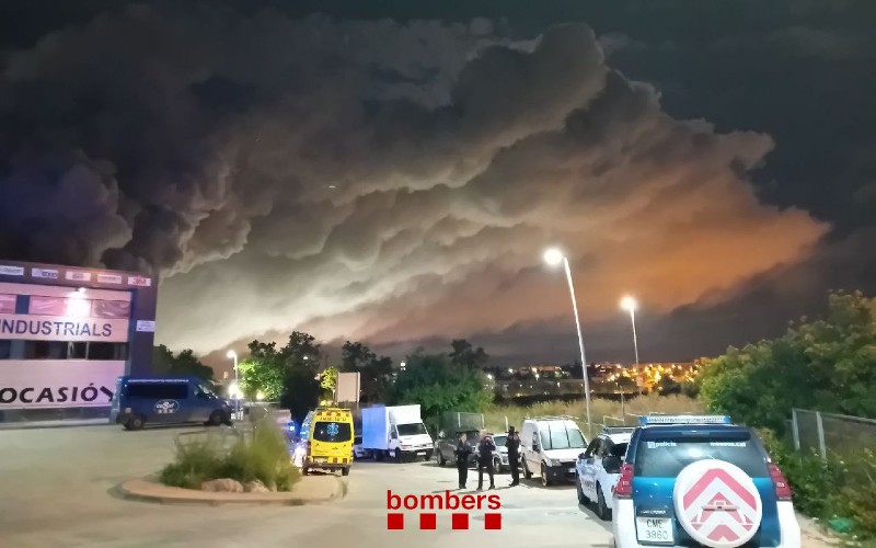 Ausnahmezustand in Katalonien nach Chemiebrand Ausnahmezustand in Katalonien nach Chemiebrand