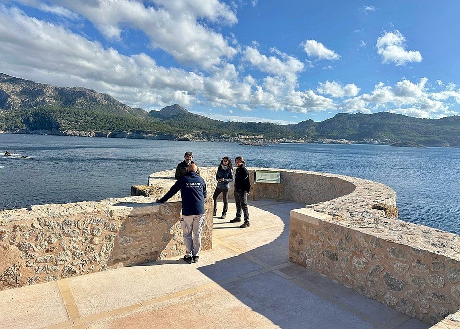 Mirador de na Miranda im Naturpark Sa Dragonera eröffnet Mirador de na Miranda im Naturpark Sa Dragonera eröffnet
