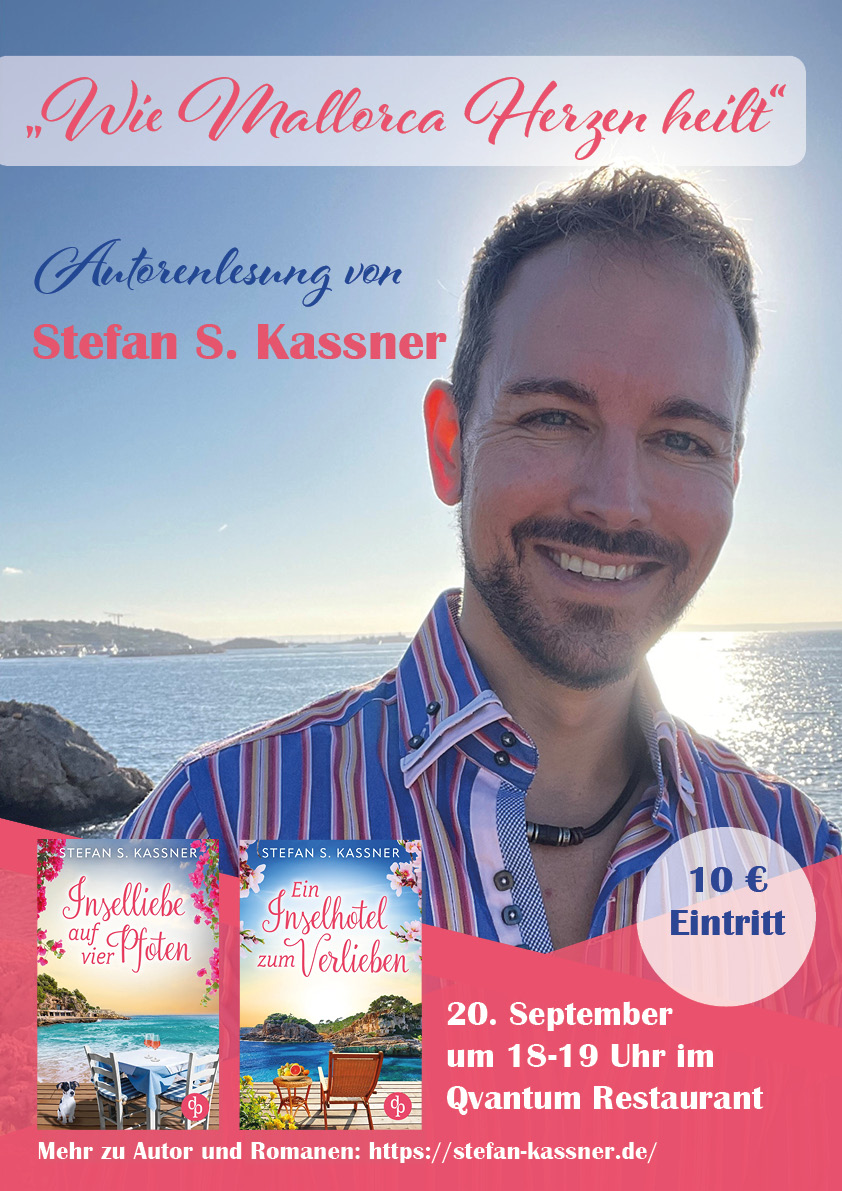 Autorenlesung mit Stefan S. Kassner auf Mallorca