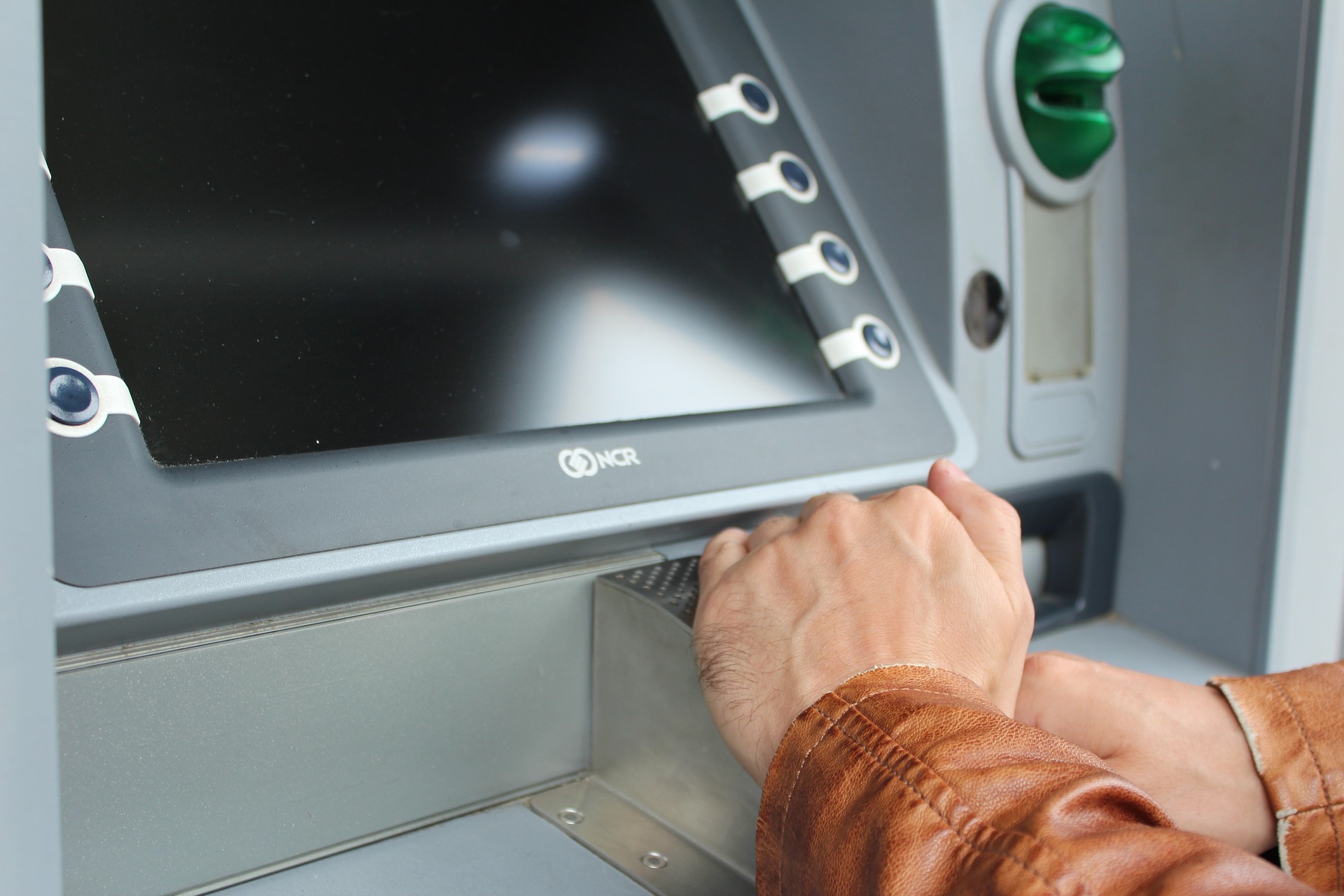 Bank Geldautomat