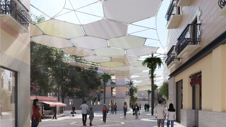 Barcelona schafft 75 neue Schattenplätze