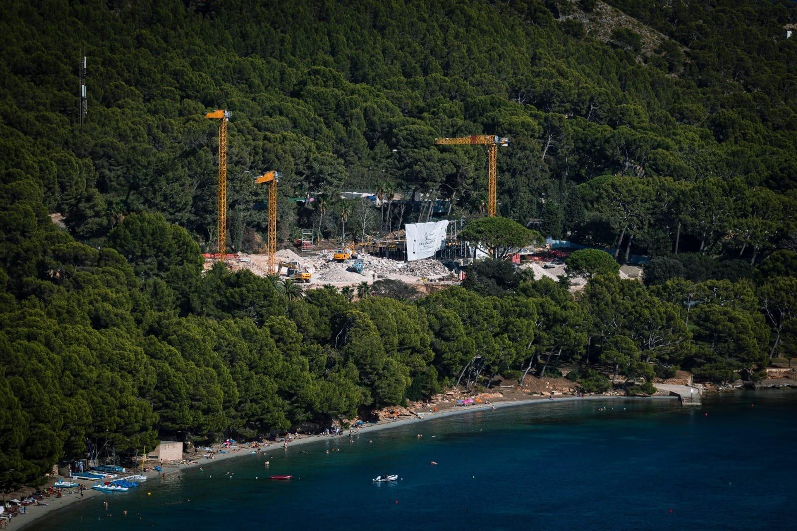 Baustelle Hotel Formentor