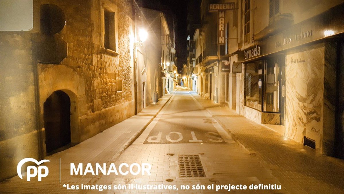 Beleuchtung im Zentrum von Manacor soll verbessert werden