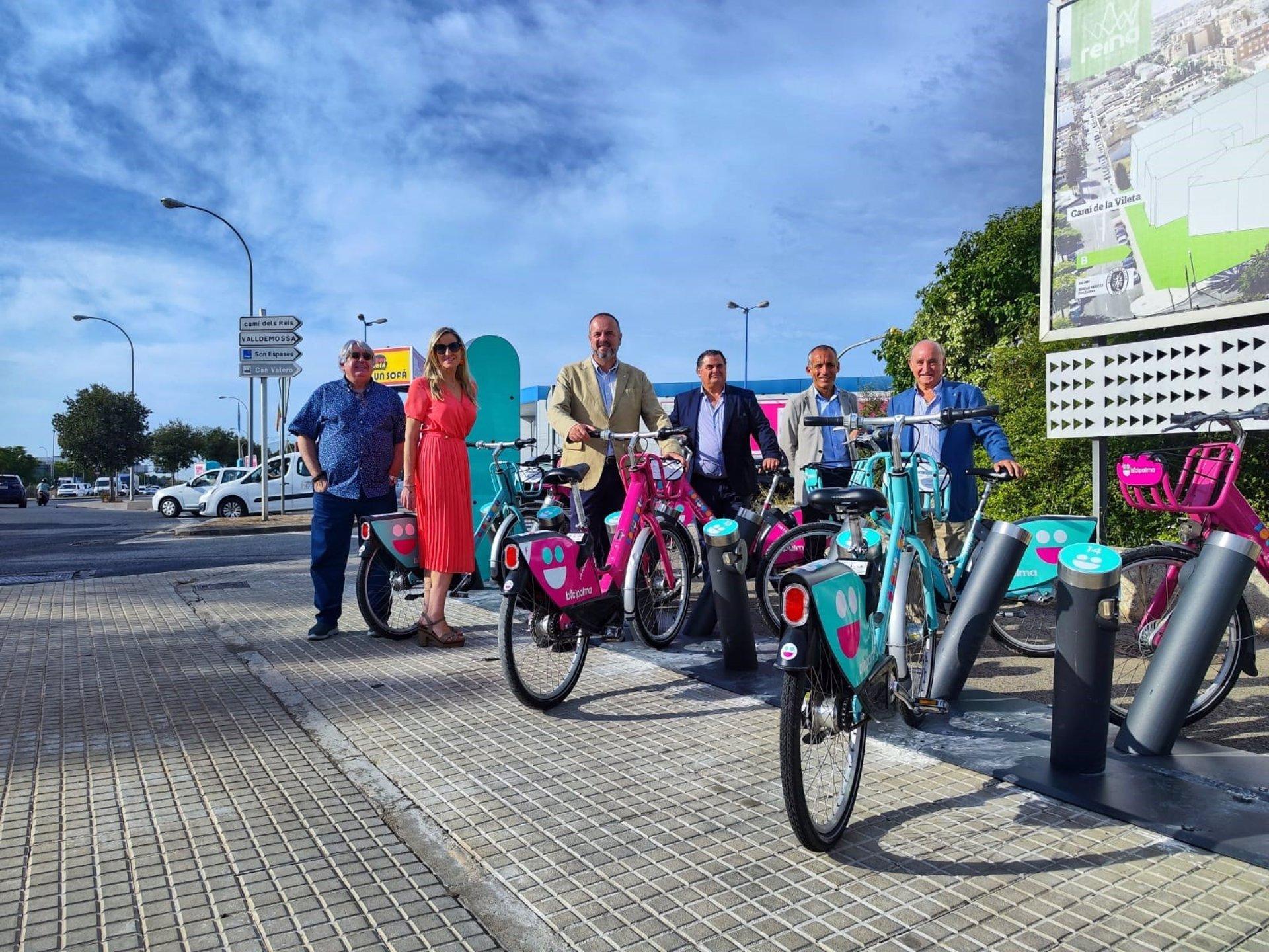 Bicipalma opent station nummer 76 op Mallorca