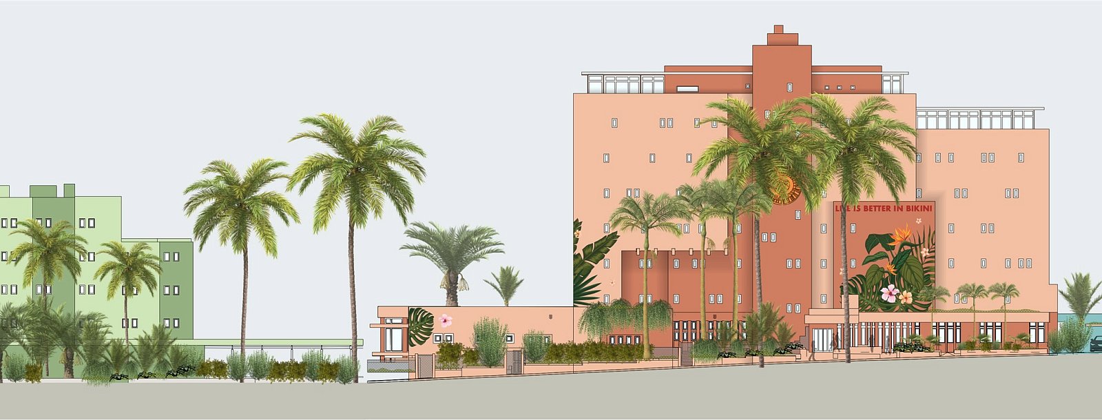 Bikini Island & Mountain Hotel - Es Trenc Facade