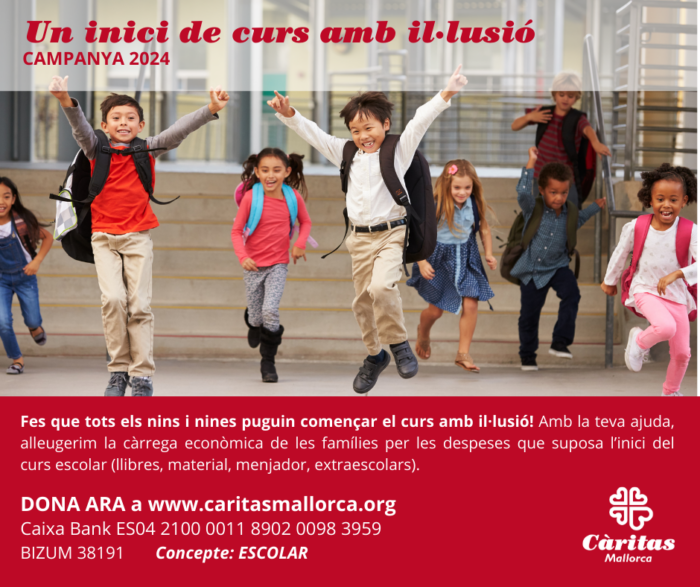 Steun voor de meest behoeftige gezinnen op Mallorca Steun voor de meest behoeftige gezinnen op Mallorca