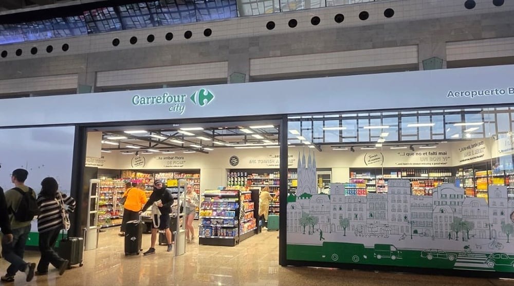 Carrefour eröffnet Filiale am Flughafen Barcelona-El Prat Carrefour City