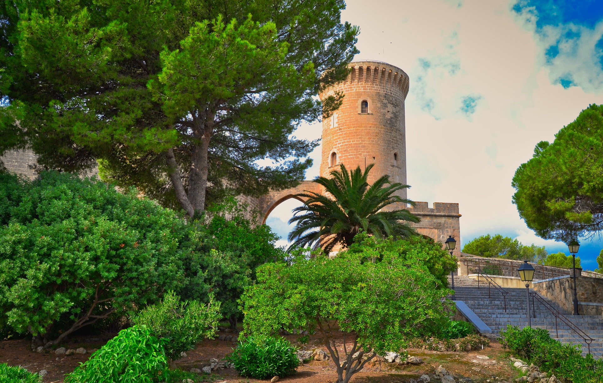 Castell de Bellver auf Mallorca