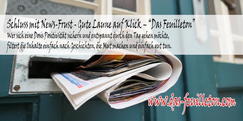 Schluss mit News-Frust - Gute Laune auf Klick