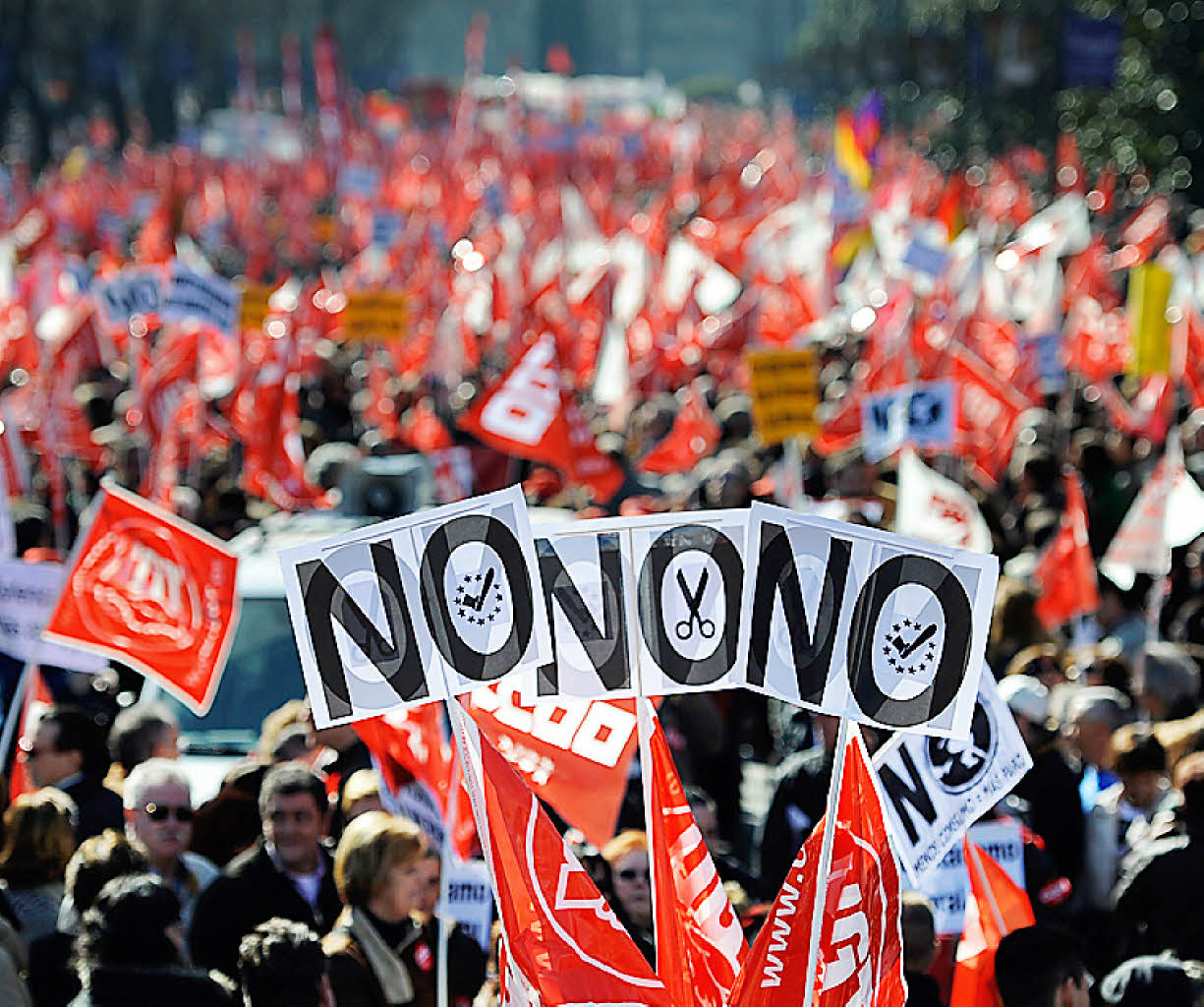 Weitere Straßendemonstrationen gegen die Amnestie?