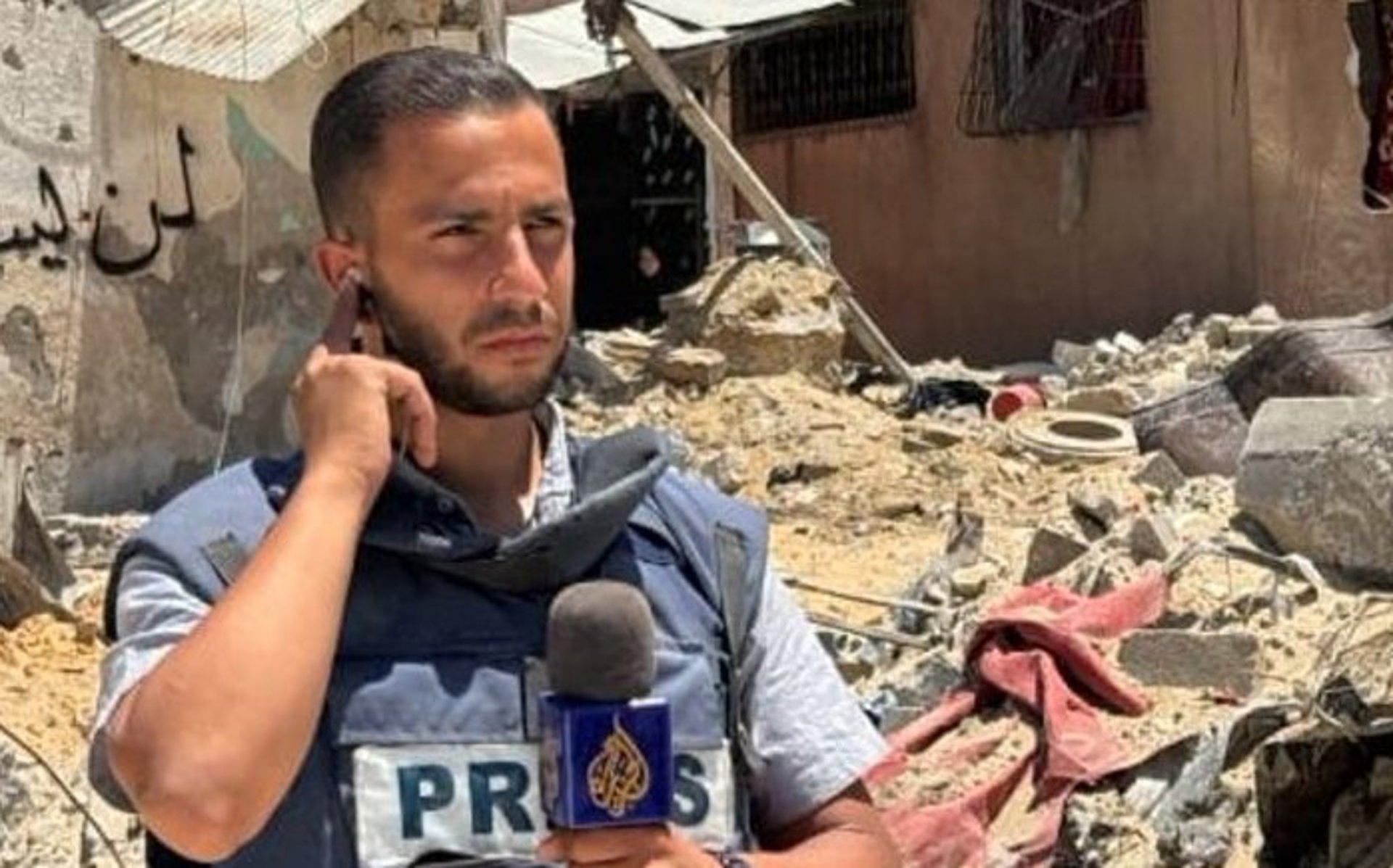 Der palästinensische Journalist Anas al Sharif