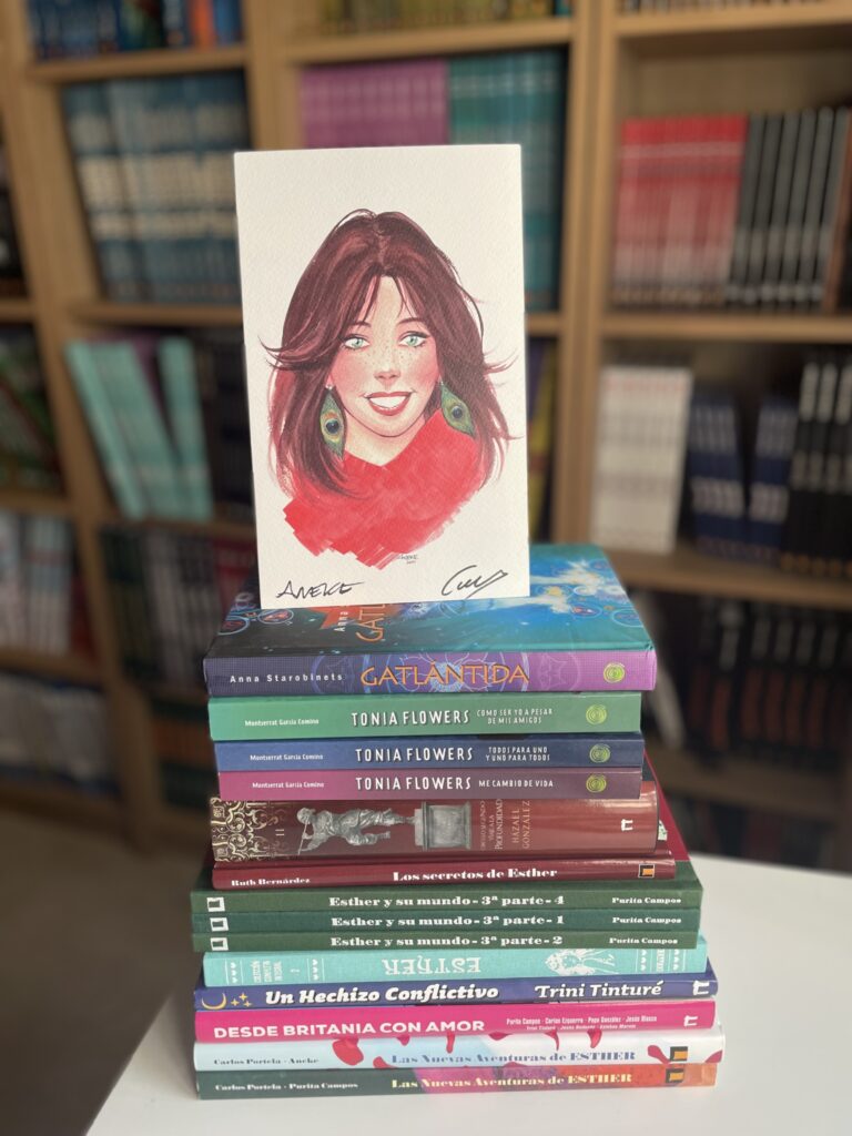 Dolmen versteigert Bücher für Opfer in Valencia