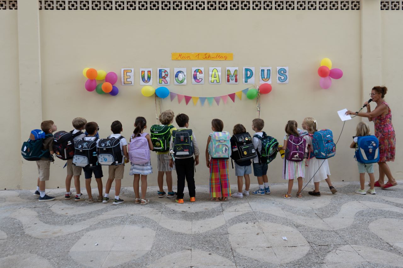 Bewegender Schulstart am Eurocampus Deutsche Schule Mallorca