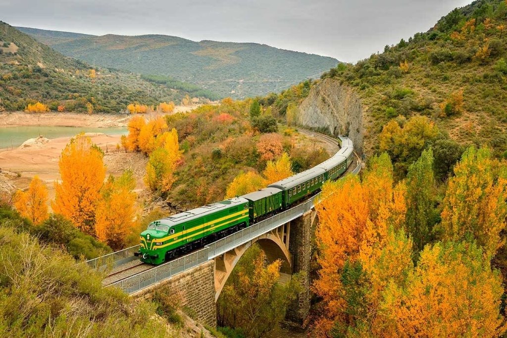 Zeitreise im „Expreso de Canfranc“ Zeitreise im „Expreso de Canfranc“