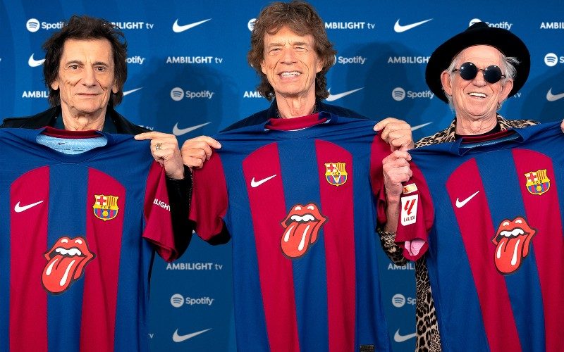 Rolling Stones beim „El Clásico“