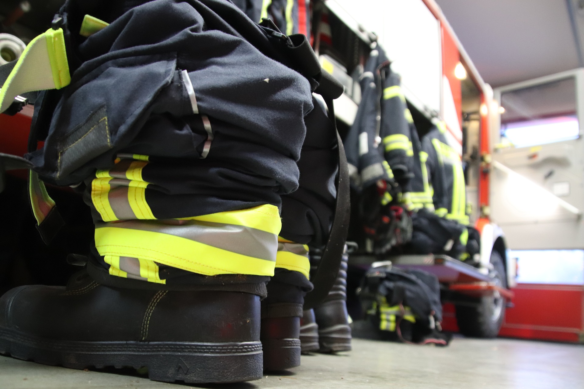 Feuerwehr Uniform Stiefel