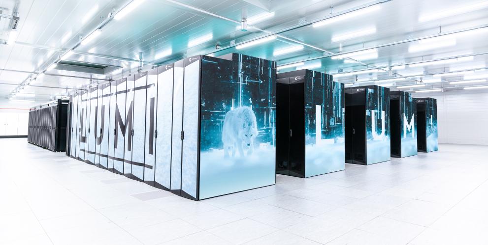 Finnischer Supercomputer Lumi