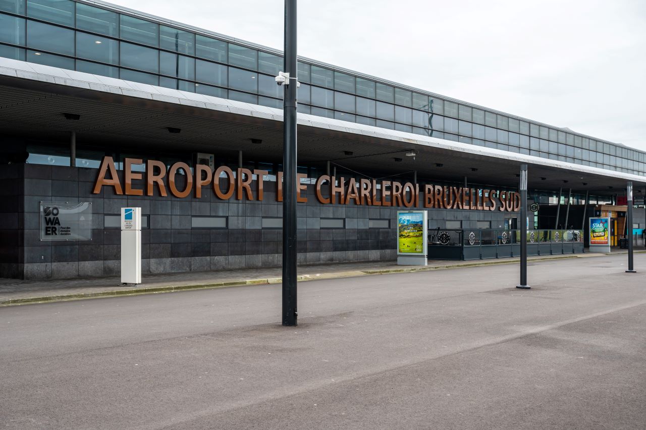 Flughafen Charleroi Belgien