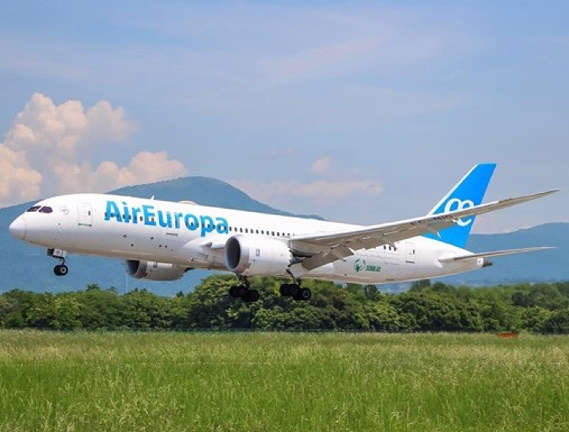 Flugzeug Air Europa