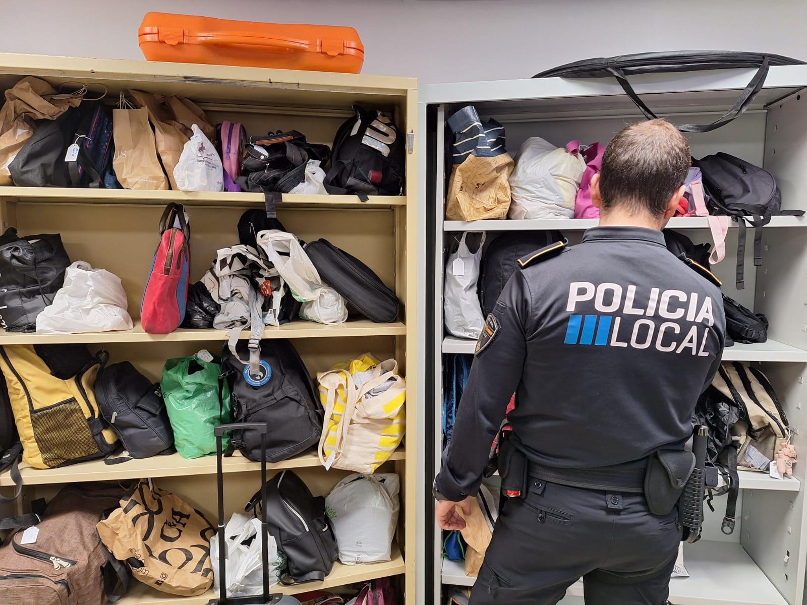 De politie op Mallorca heeft meer dan 10.000 "gevonden voorwerpen"