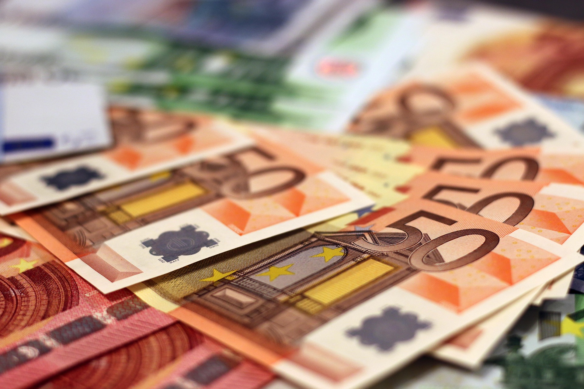 Geld, Geldscheine, 50 Euro
