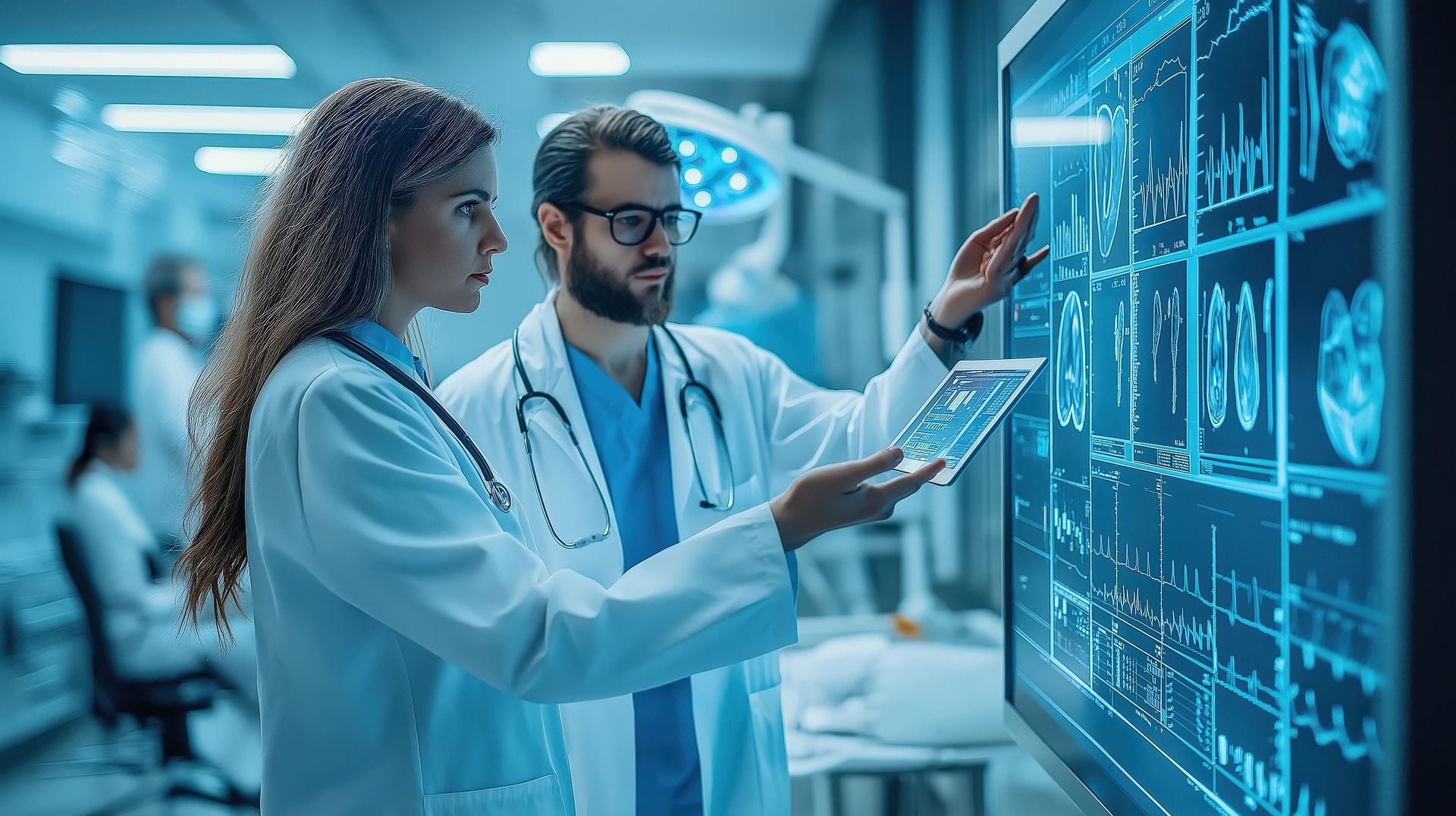 Gesundheitswesen, KI - Ärzte, Labor