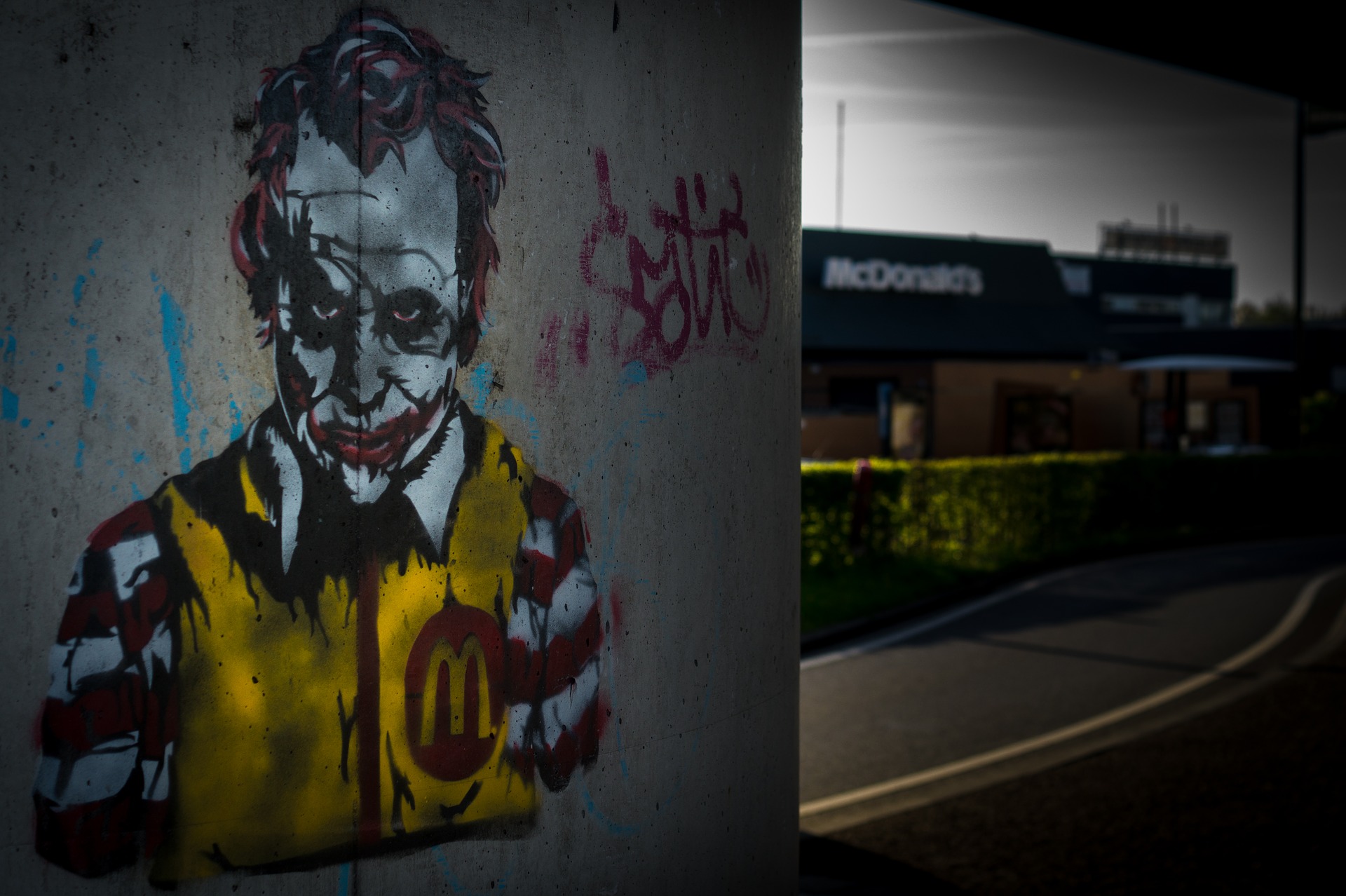Grafitti auf Mallorca
