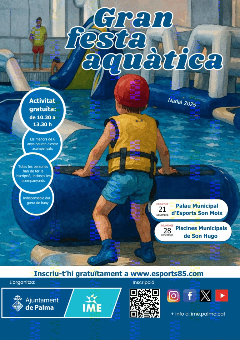 Overdekte zwembadfeesten in Palma op Mallorca