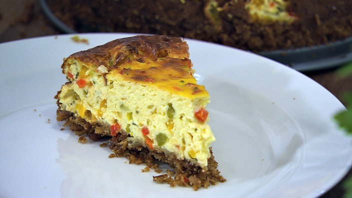 Herzhafter Käsekuchen