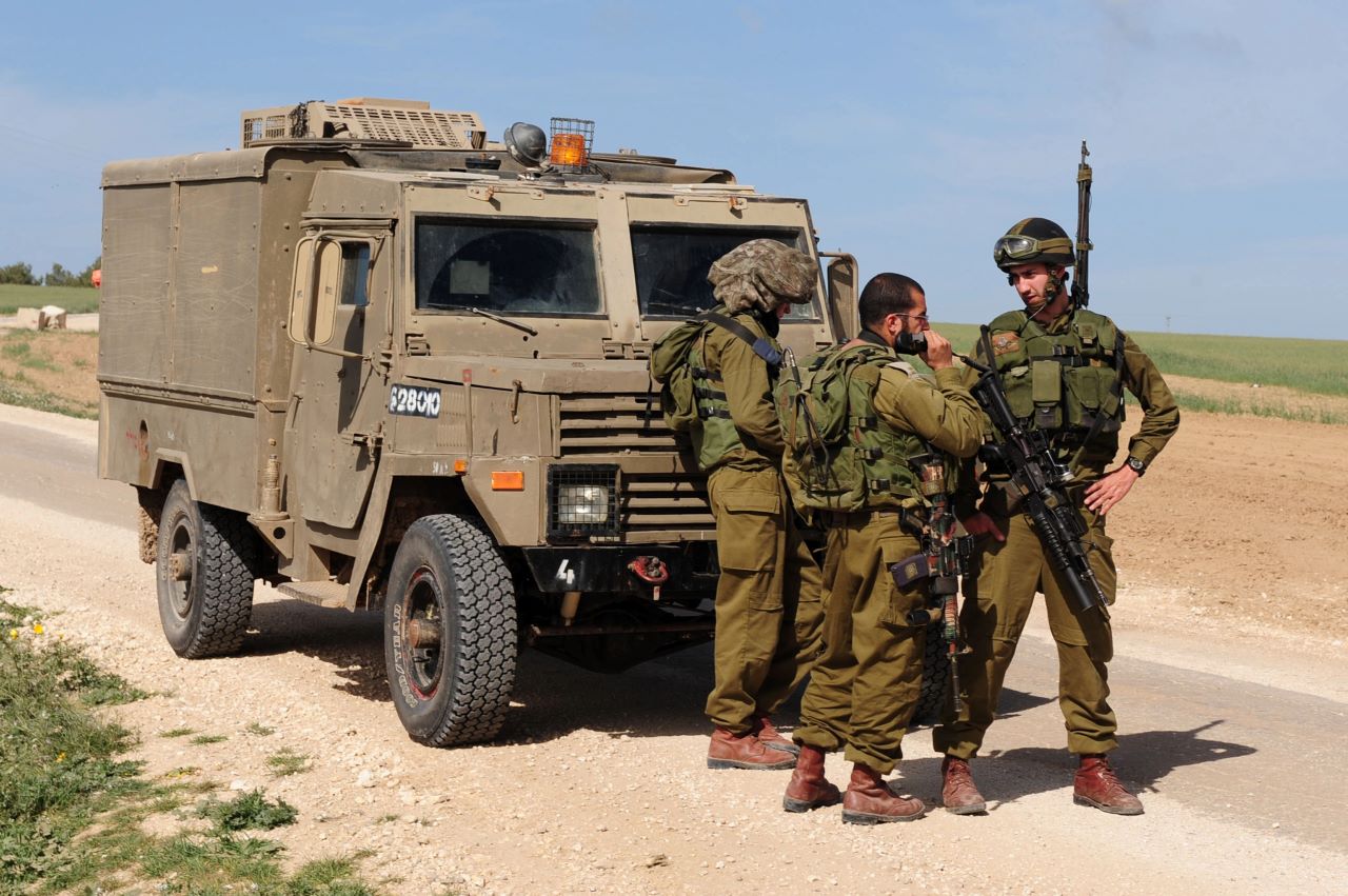 Israelische Soldaten im Einsatz