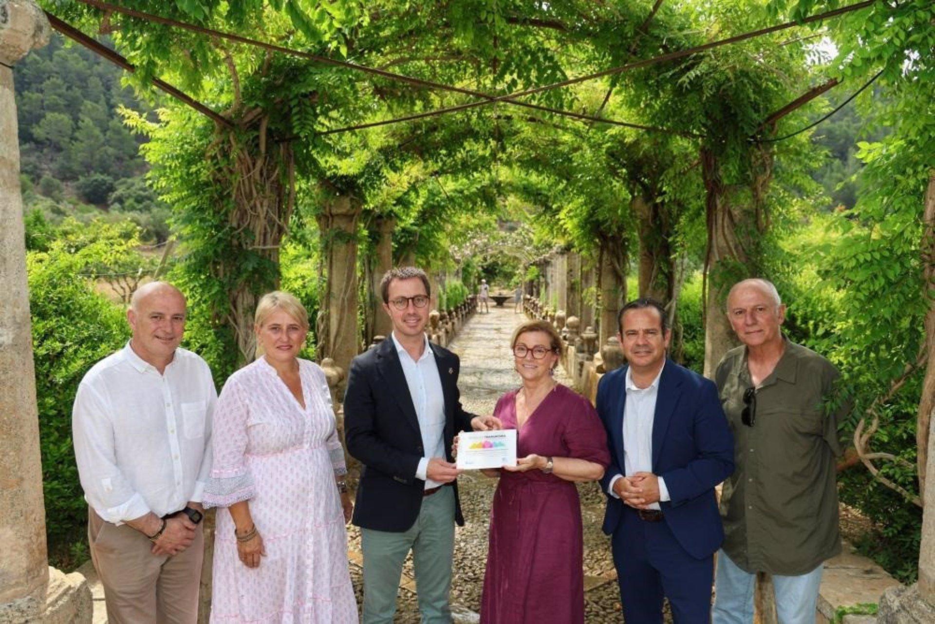 Jardines de Alfàbia mit Auszeichnung „Serra de Tramuntana Weltkulturerbe”
