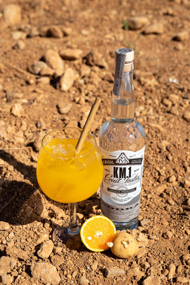 KM.1 - Gin, Wodka und Rum aus Mallorca KM.1 SMALL BATCH CRAFT VODKA