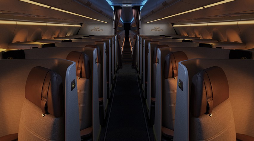Kabine Etihad Airways