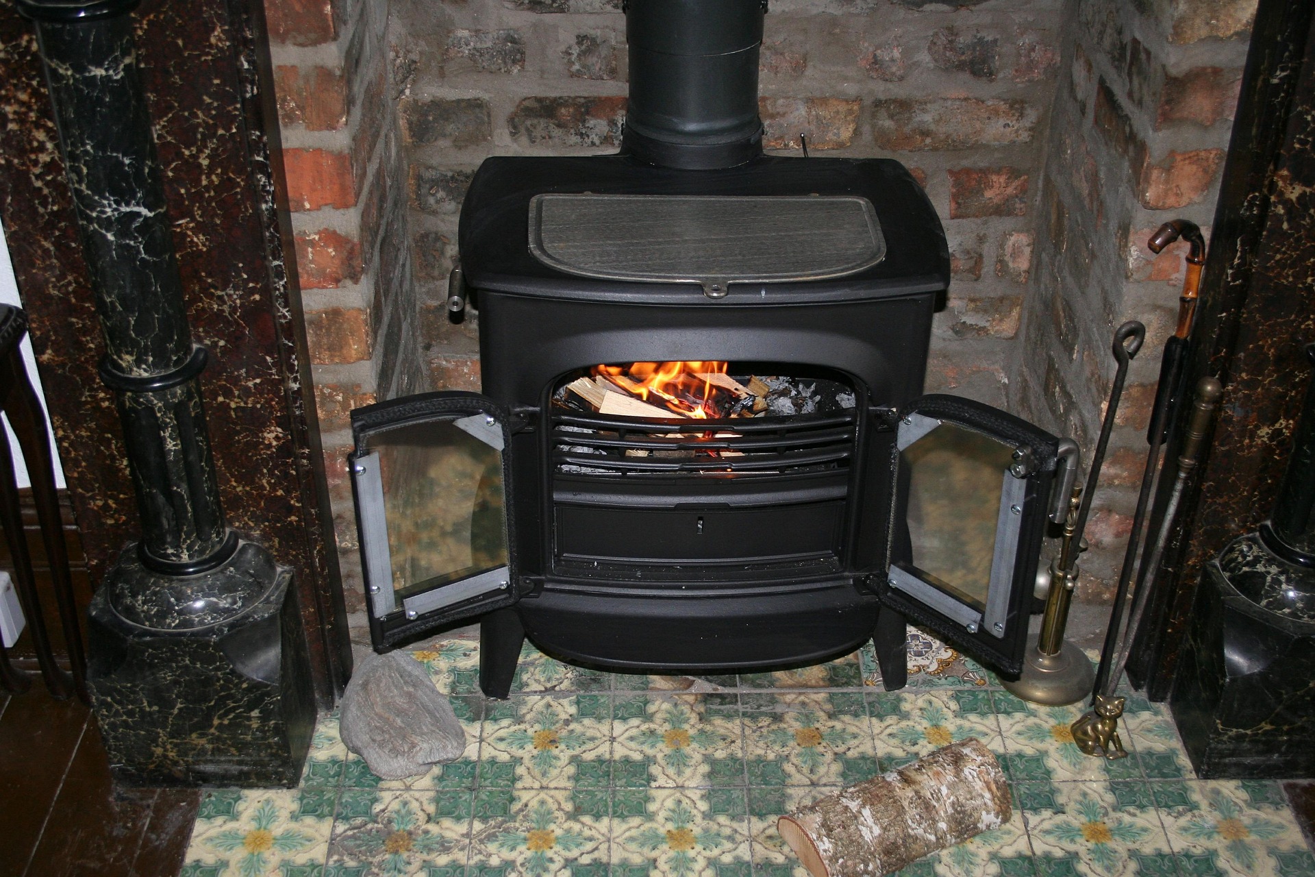 Kamin, Holzofen