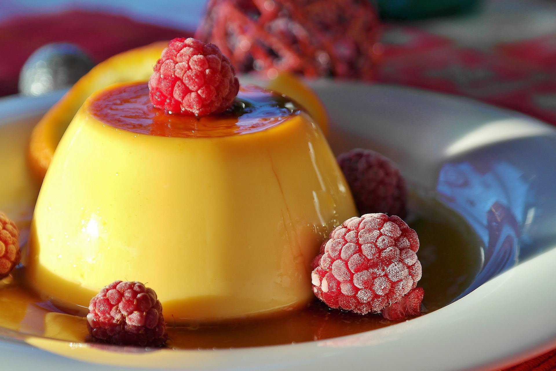 Karamell, Creme, Flan, Pudding