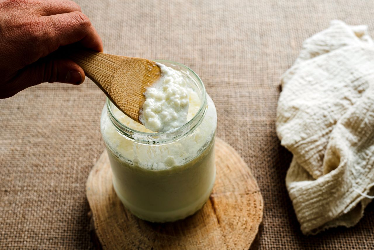 Kefir Glas