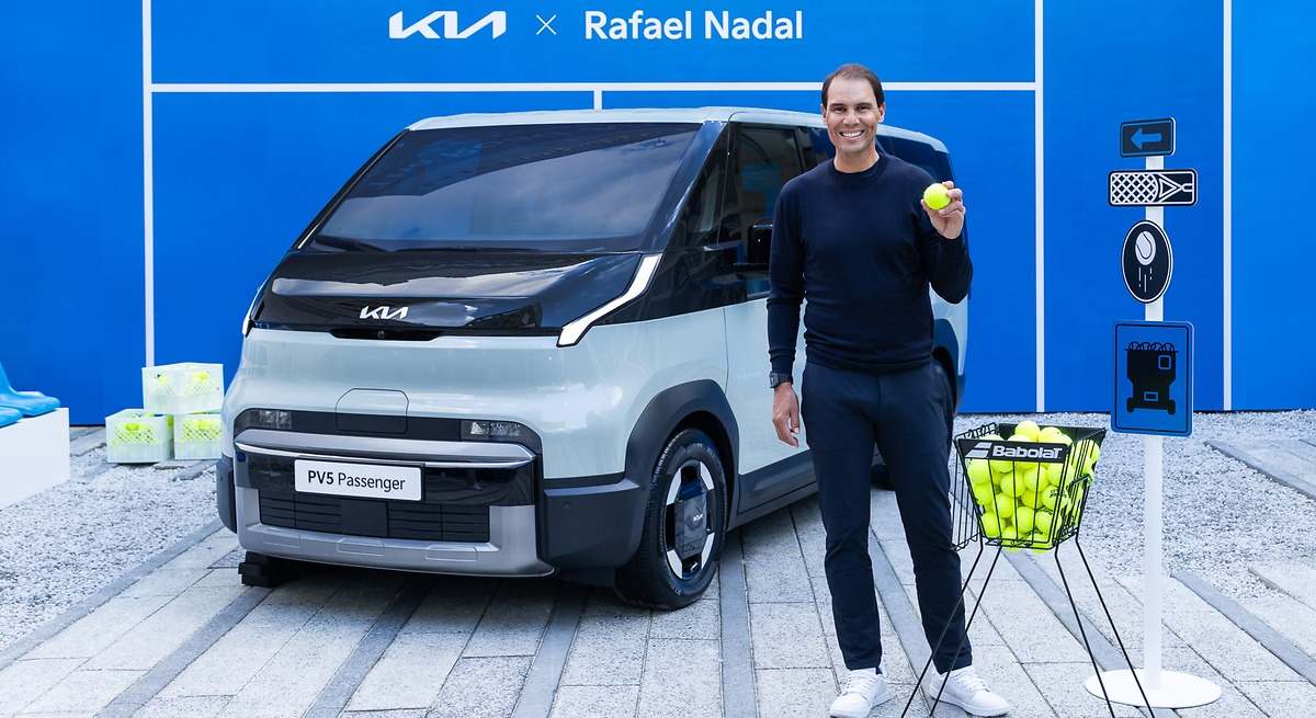 Kia und Rafa Nadal weiter im Doppel