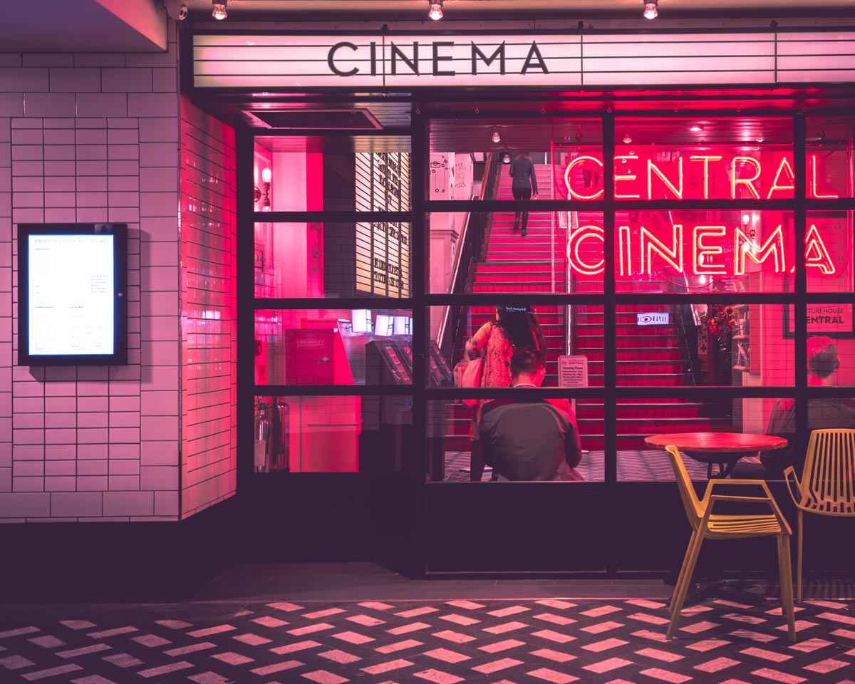 Kino Eingang