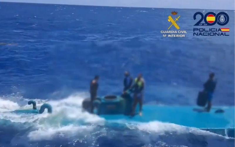 Kolumbianisches Drogen-U-Boot