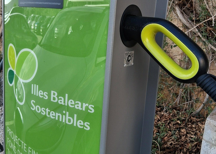 Kommunale Ladesäule in Calvià