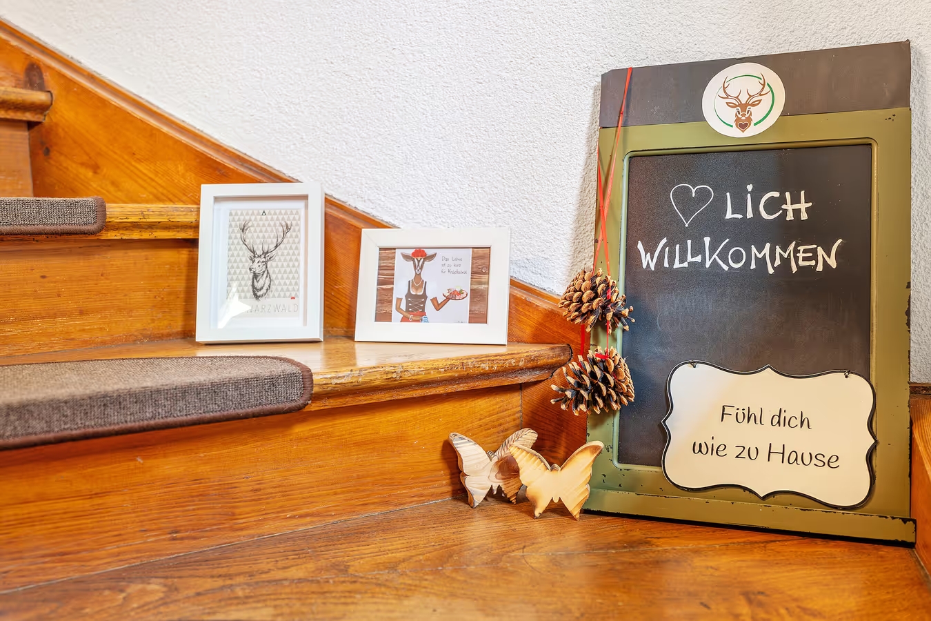 Kontaktloser Willkommensgruß 