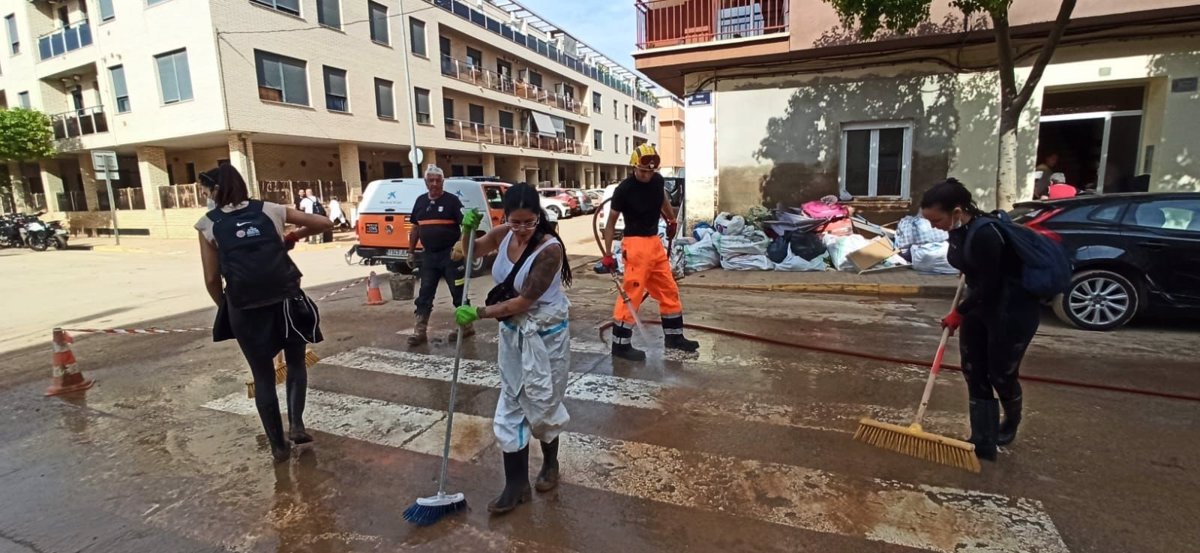 Kontingent der Balearen in Valencia zieht durch