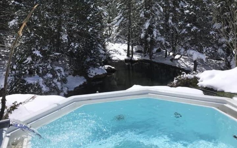 Kostenlose Heißwasserbäder in den Pyrenäen