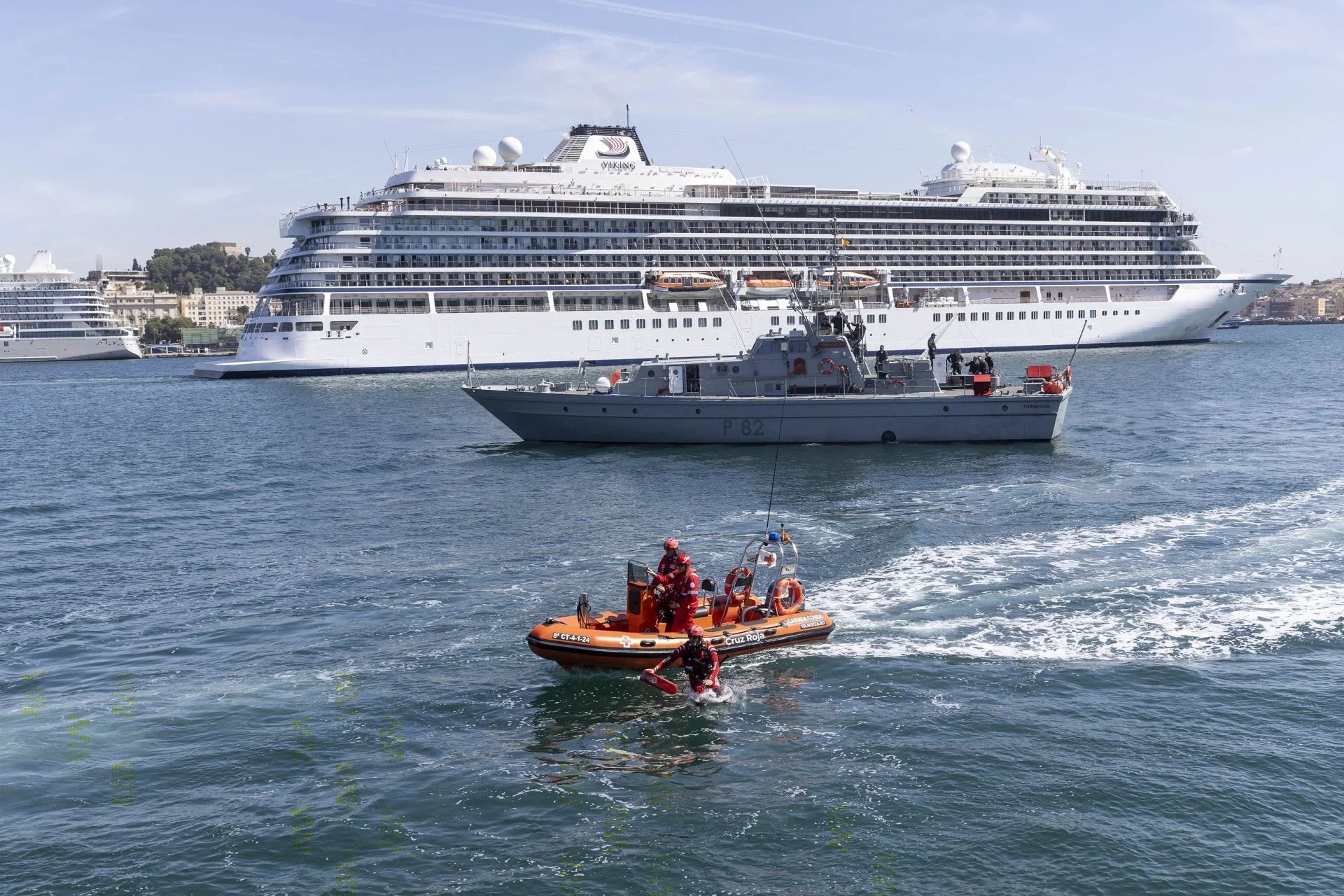 MARSEC-26 Übung im Hafen von Málaga