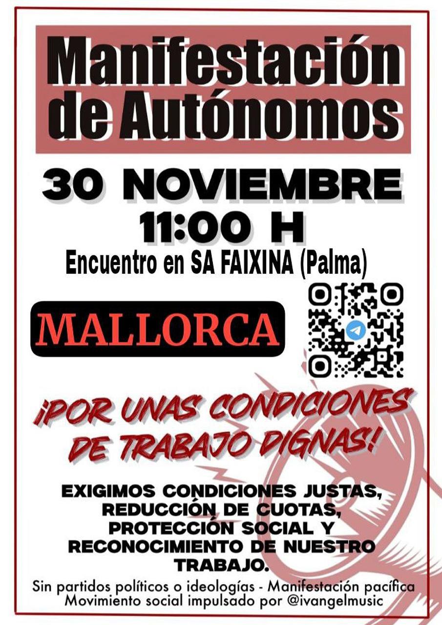 Manifestación de autónomos