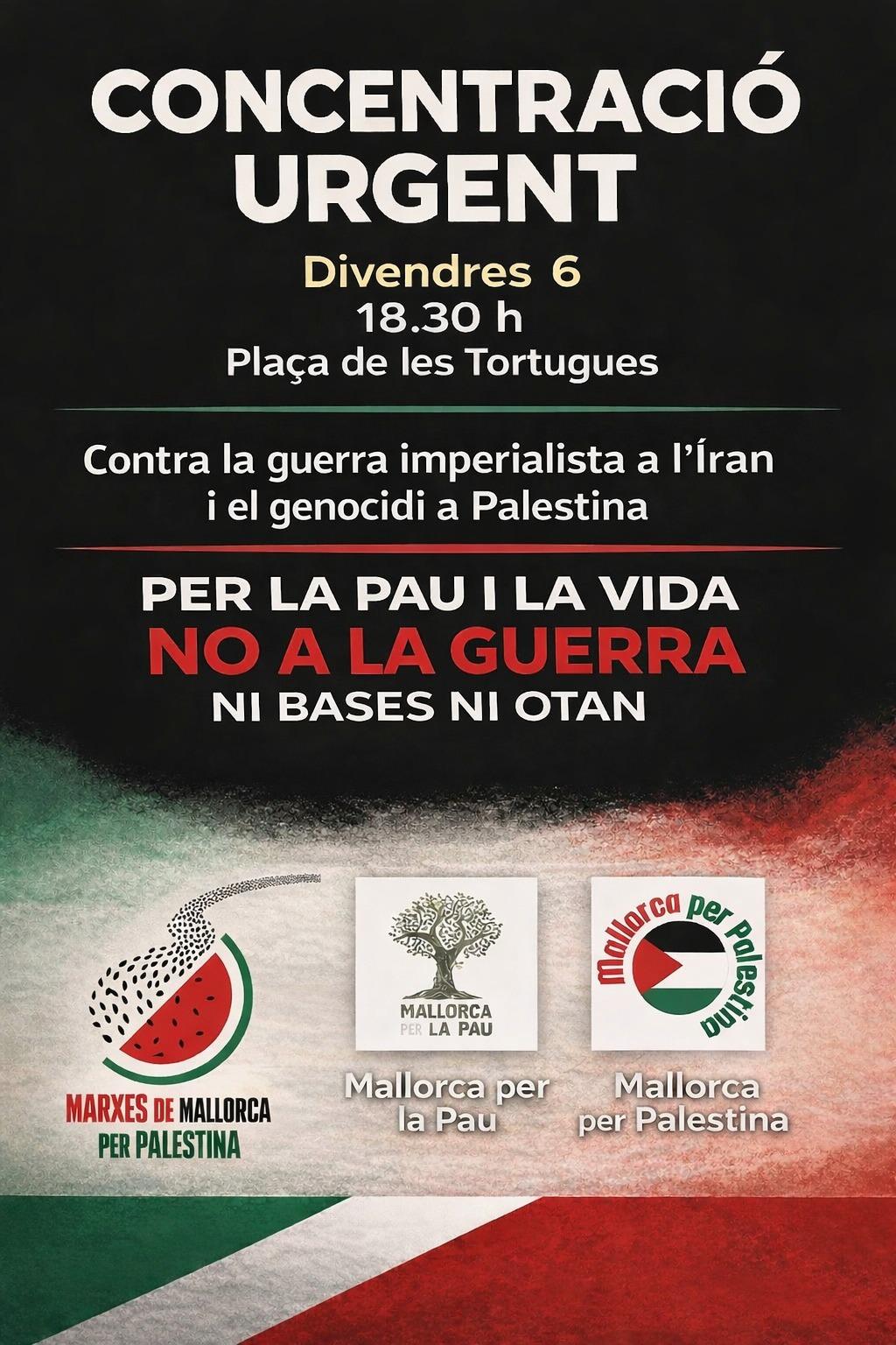 Demonstratie tegen de Verenigde Staten en Israël